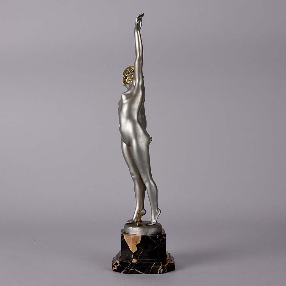 Fernand Ouillon-Carrer Speak Dancer Bronze 