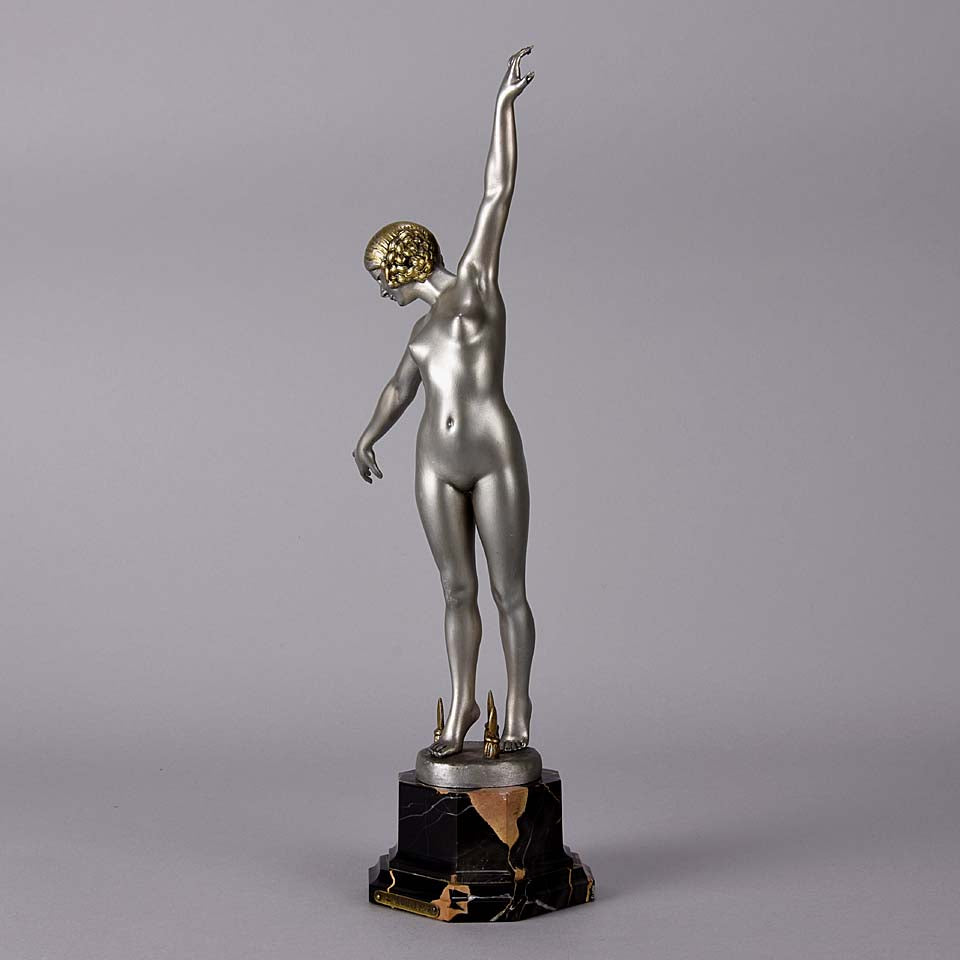 Fernand Ouillon-Carrer Speak Dancer Bronze 