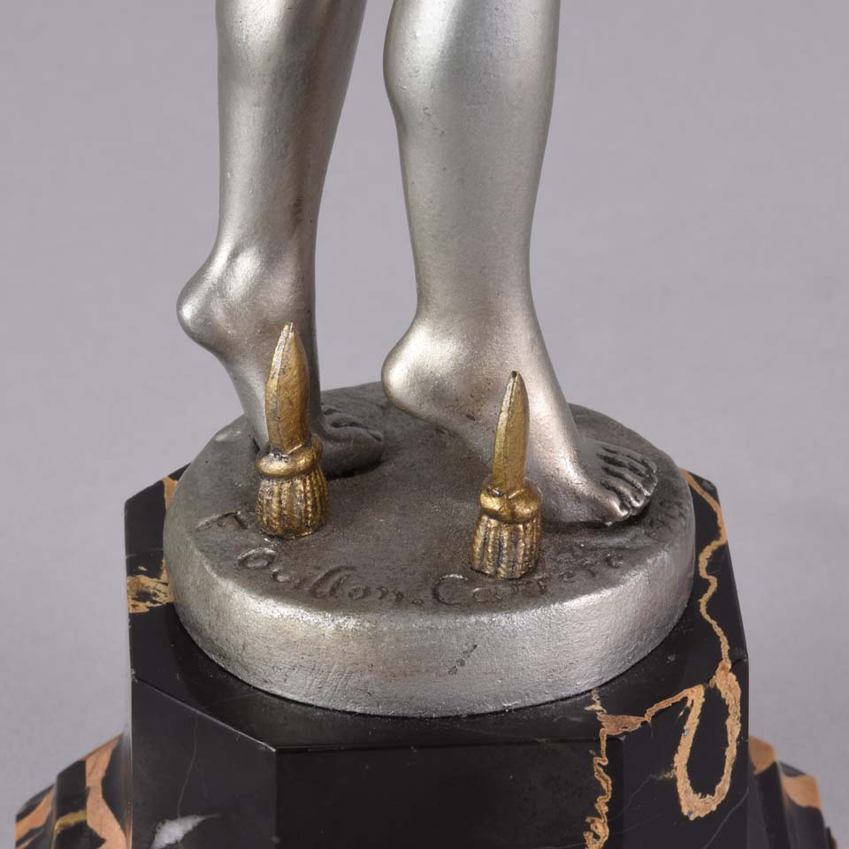 Fernand Ouillon-Carrer Speak Dancer Bronze 
