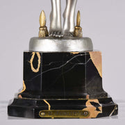 Fernand Ouillon-Carrer Speak Dancer Bronze 