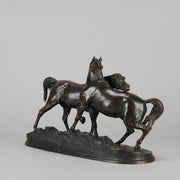 L'accolade- P J Mêne - Antique Bronze - Bronze statues for sale - Bronze sculptures for sale - Antique bronze statues - Hickmet Fine Arts