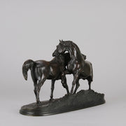 L'accolade- P J Mêne - Antique Bronze - Bronze statues for sale - Bronze sculptures for sale - Antique bronze statues - Hickmet Fine Arts