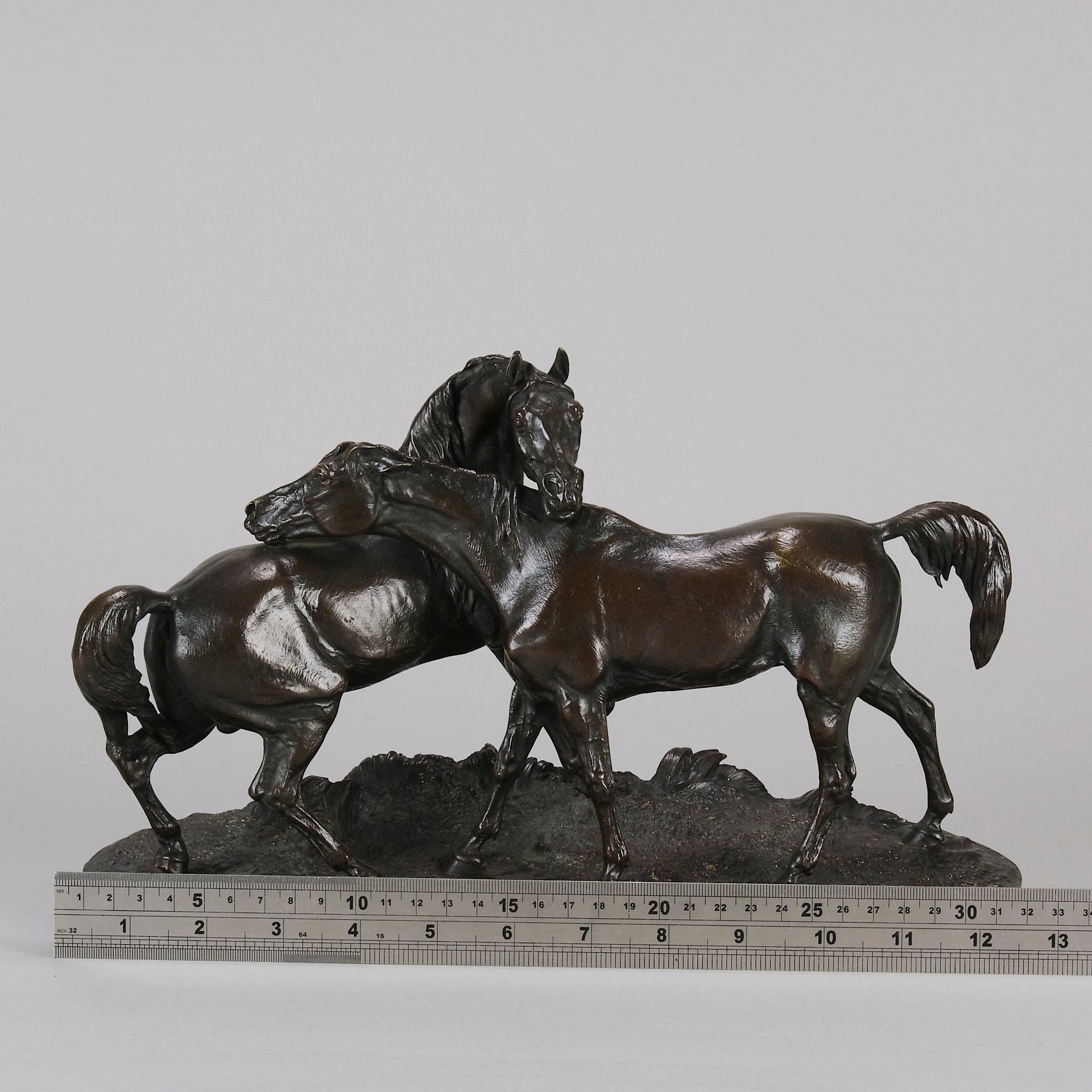 L'accolade- P J Mêne - Antique Bronze - Bronze statues for sale - Bronze sculptures for sale - Antique bronze statues - Hickmet Fine Arts