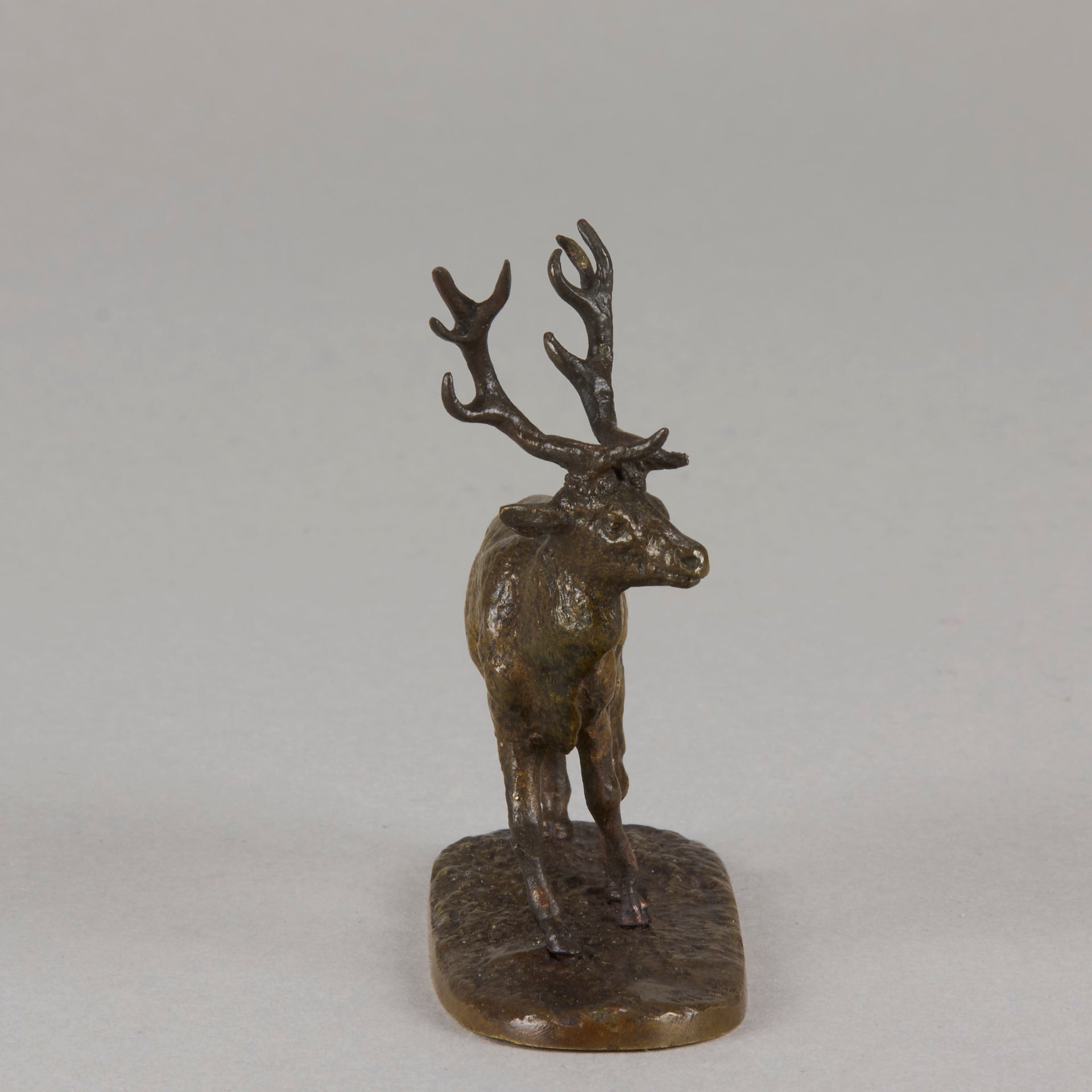 Mene bronze stag - Animaliers - Antique animal sculptures for sale - Hickmet Fine Arts