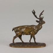 Mene bronze stag - Animaliers - Antique animal sculptures for sale - Hickmet Fine Arts