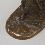 Mene bronze stag - Animaliers - Antique animal sculptures for sale - Hickmet Fine Arts