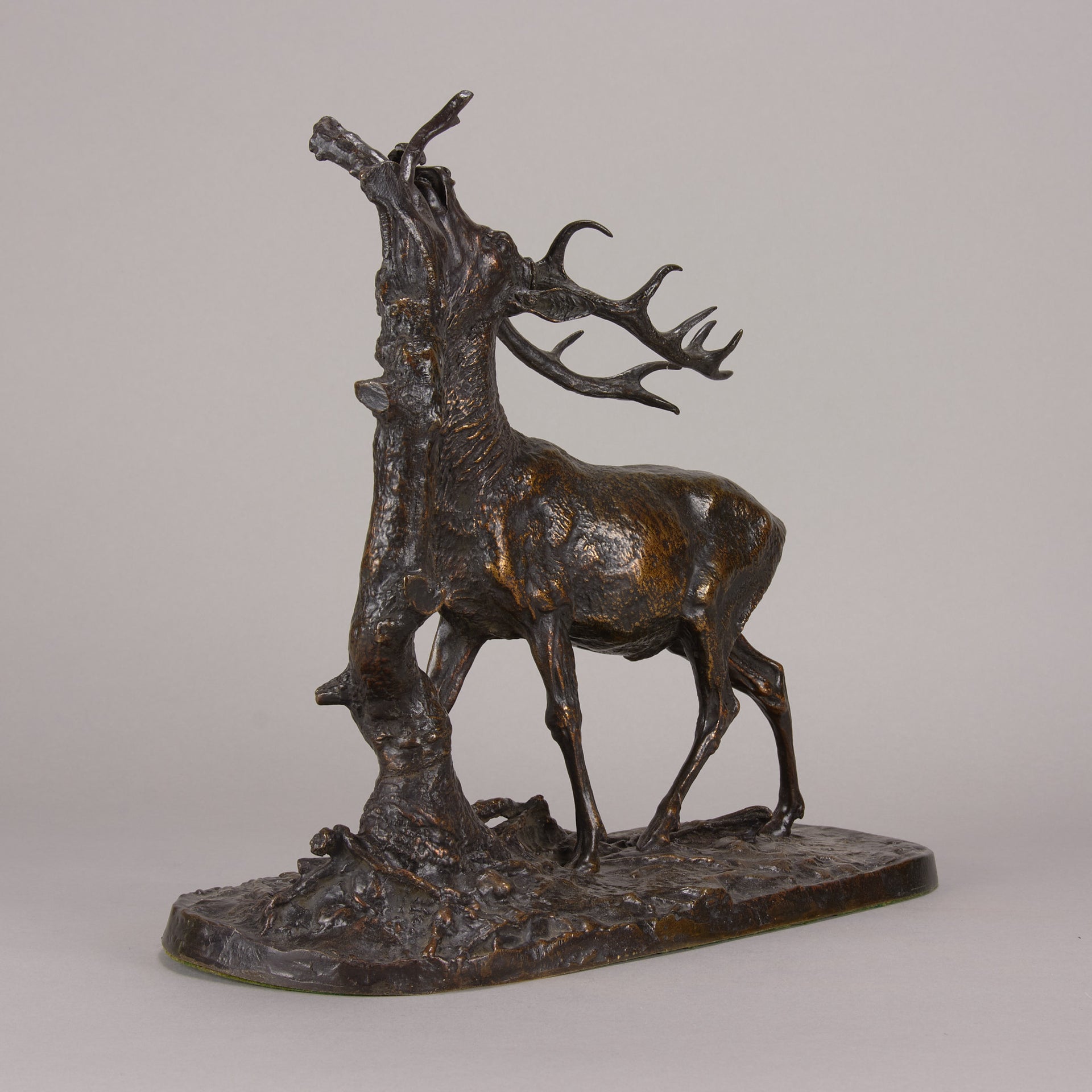 Mene Bronze Cerf Deer
