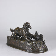Mene Bronze - Chasse a la Perdrix - Antique Bronze - Hickmet Fine Arts