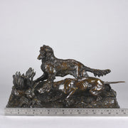 Mene Bronze - Chasse a la Perdrix - Antique Bronze - Hickmet Fine Arts