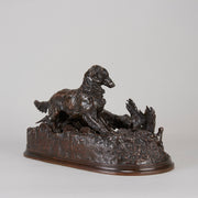 Mene bronze dogs and partridge