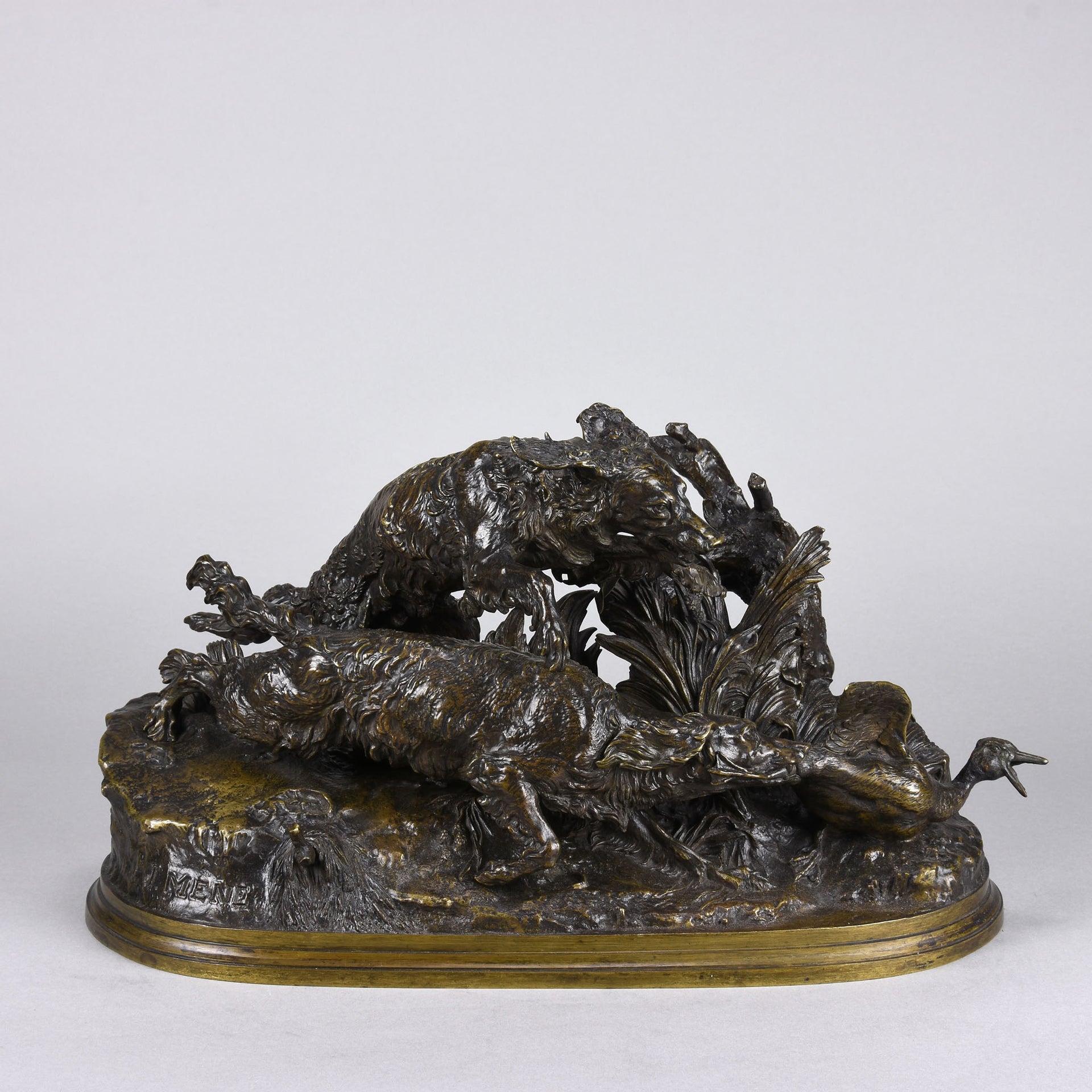 Mene Bronze - Chasse au Canard - Hickmet Fine Arts