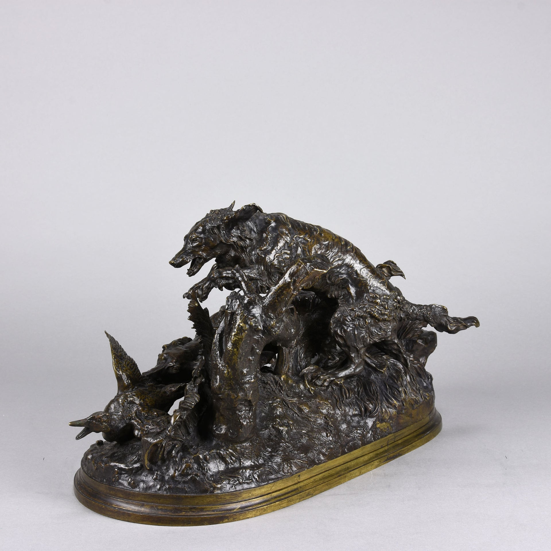 Mene Bronze - Chasse au Canard - Hickmet Fine Arts