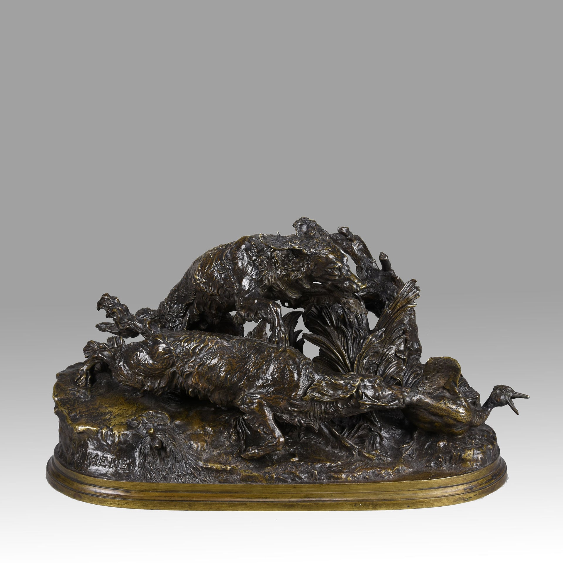 Mene Bronze - Chasse au Canard - Hickmet Fine Arts