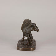 Mene bronze ewe and lamb - Animaliers -  Antique animal sculptures for sale - Hickmet Fine Arts