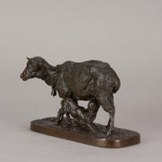 Mene bronze ewe and lamb - Animaliers -  Antique animal sculptures for sale - Hickmet Fine Arts
