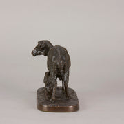 Mene bronze ewe and lamb - Animaliers -  Antique animal sculptures for sale - Hickmet Fine Arts
