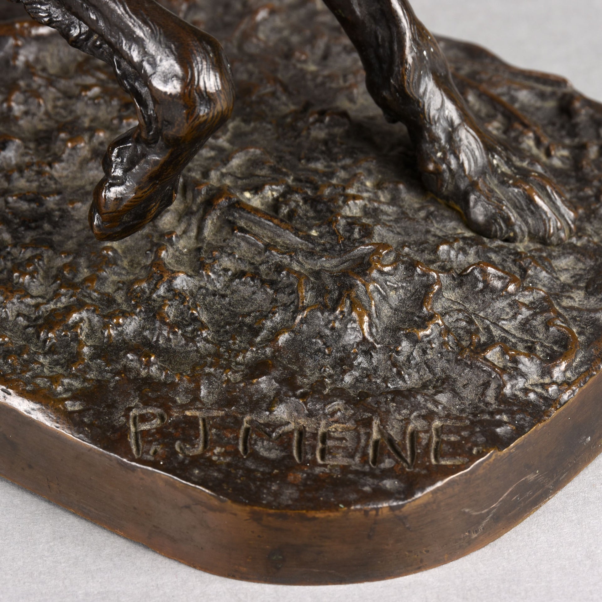 Mene Bronze Setter - Fabio - Hickmet Fine Arts