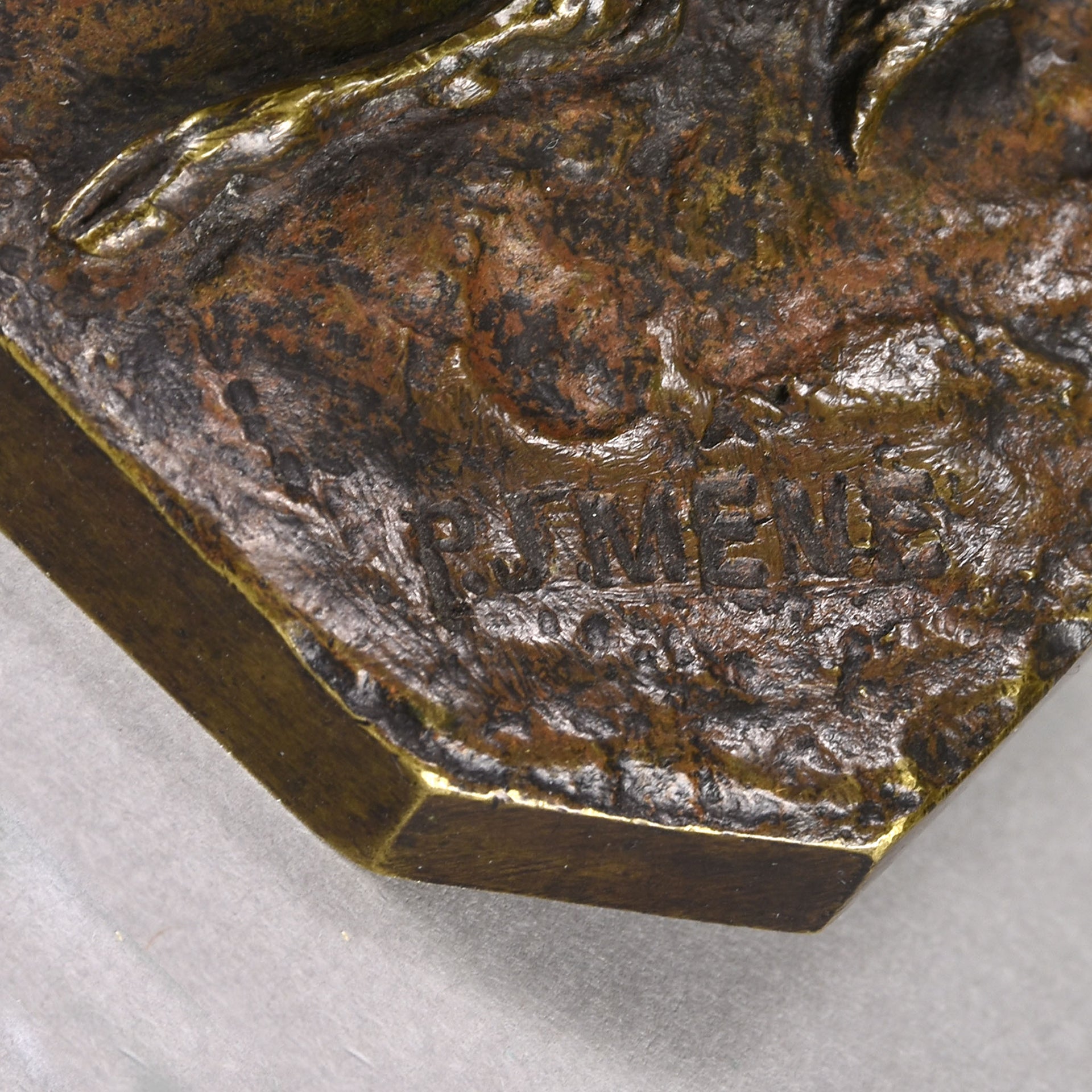 Mene Bronze Deer - Recumbent Deer - Hickmet Fine Arts