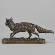 Mêne - Animalier 'Renard Debout' - Antique Bronze -  Hickmet Fine Arts