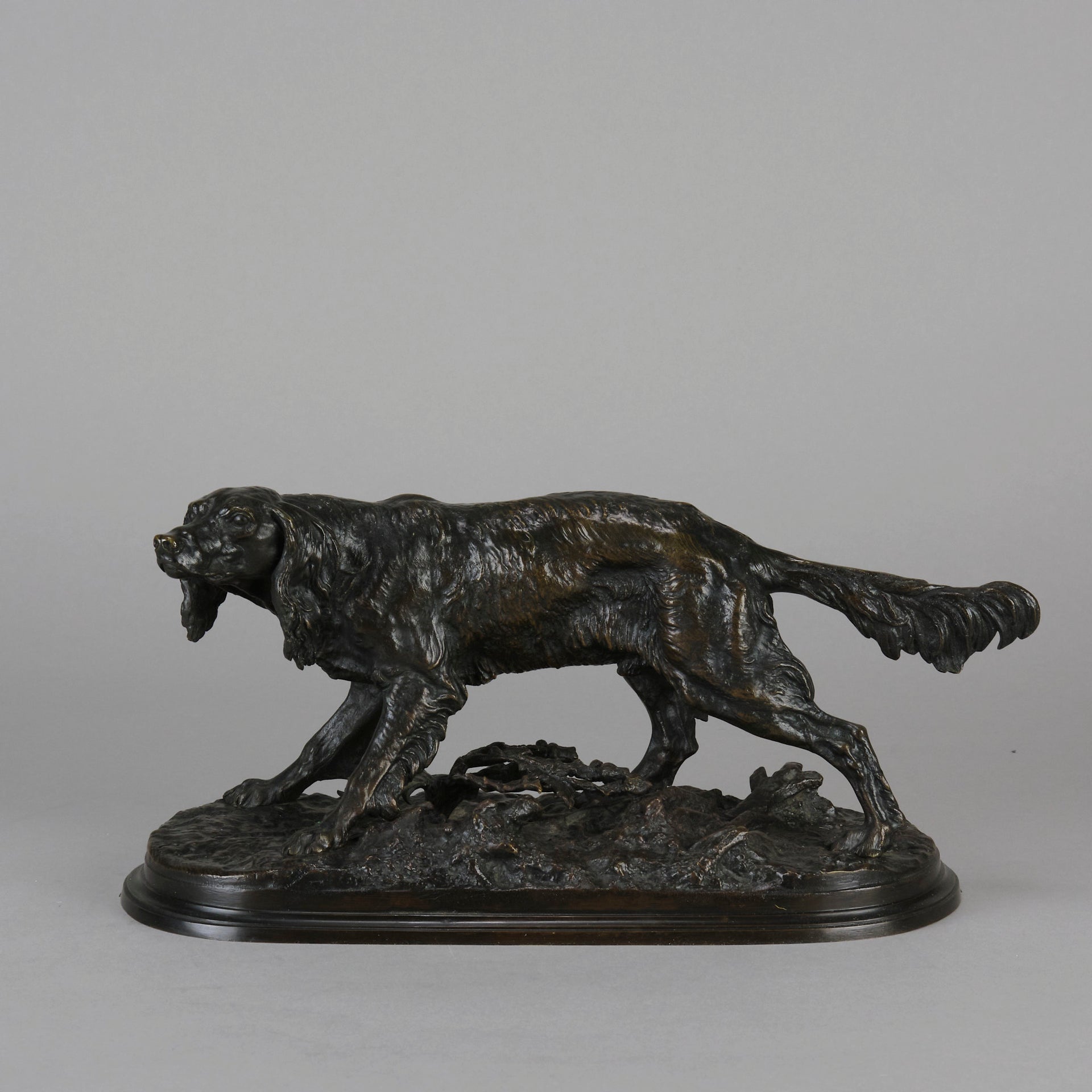 Médor Mene Bronze Setter