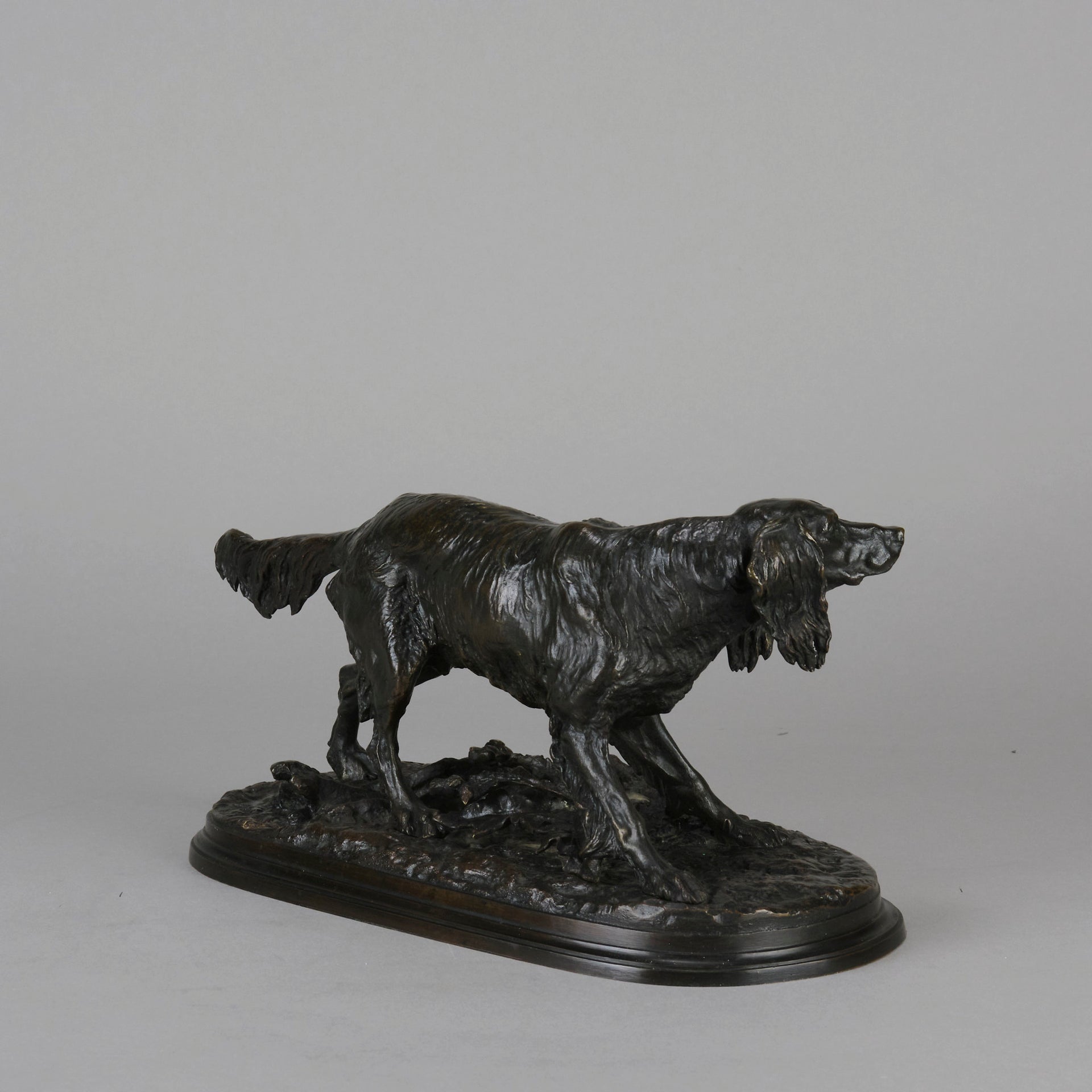 Médor Mene Bronze Setter