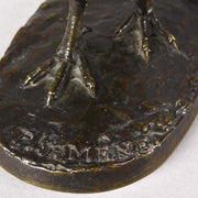 Mene bronze cockerel