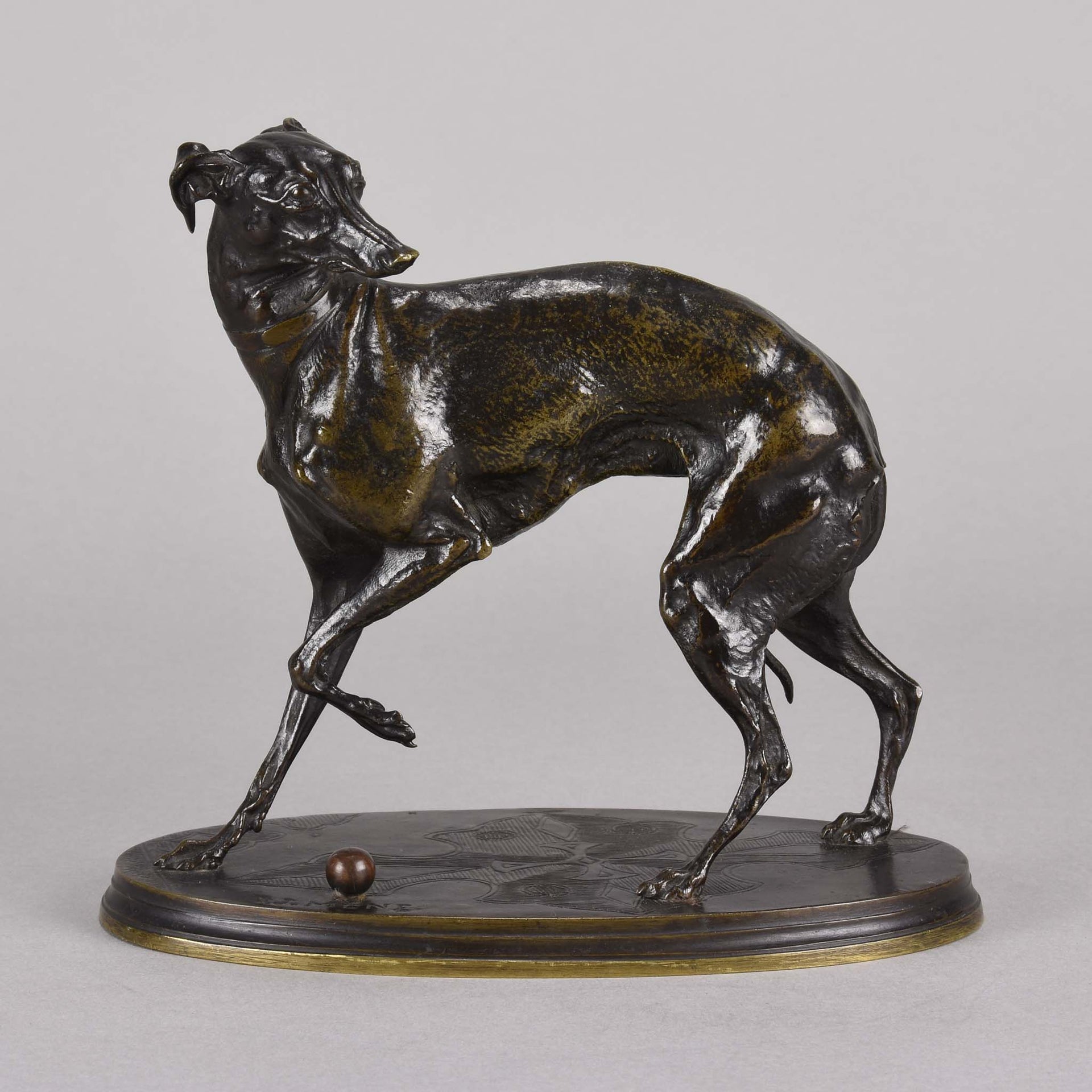 Mene bronze whippet Jiji