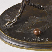 Mene bronze whippet Jiji