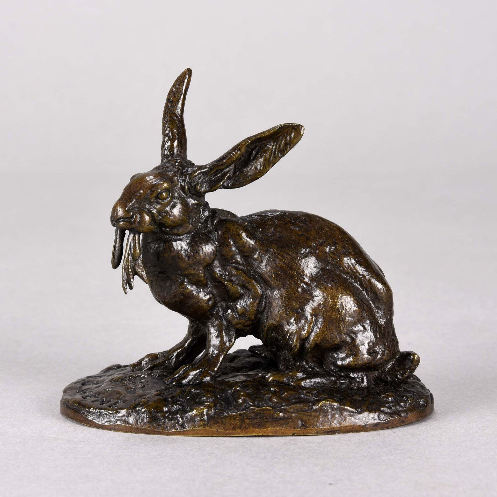 Mene Bronze - Lapin su Repos - P J Mene  - Hickmet Fine Arts