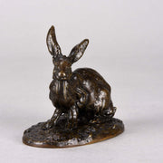 Mene Bronze - Lapin su Repos - P J Mene  - Hickmet Fine Arts