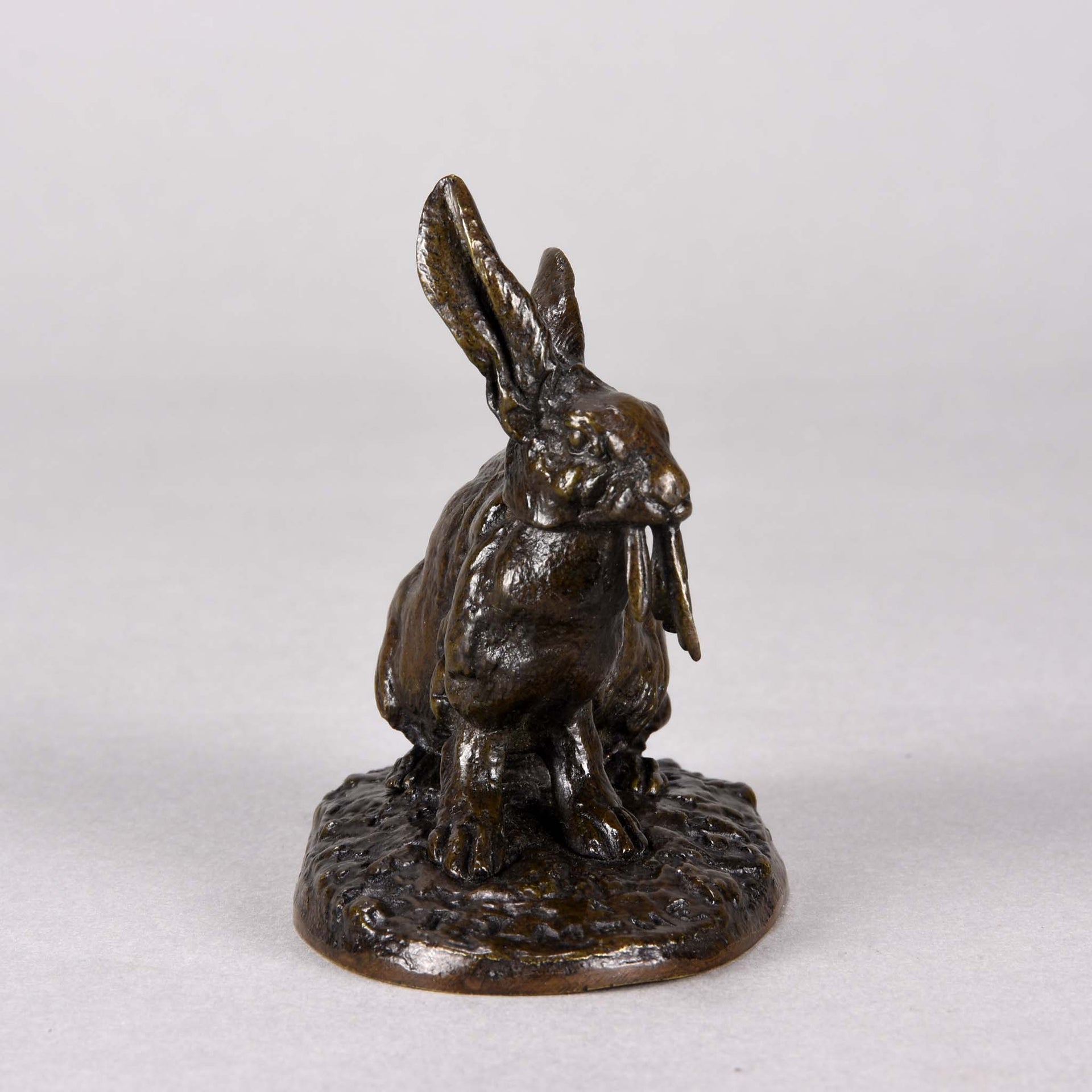 Mene Bronze - Lapin su Repos - P J Mene  - Hickmet Fine Arts