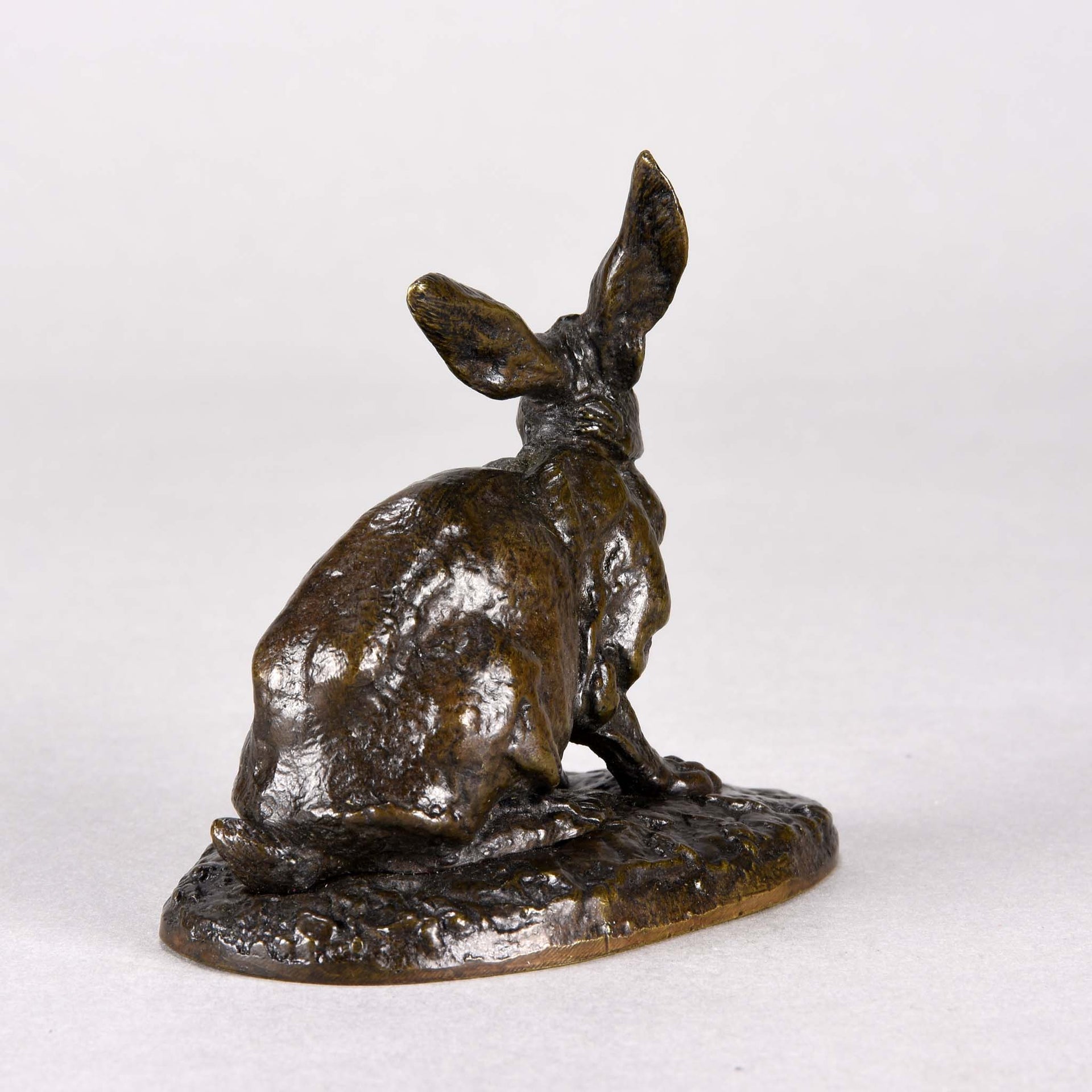 Mene Bronze - Lapin su Repos - P J Mene  - Hickmet Fine Arts