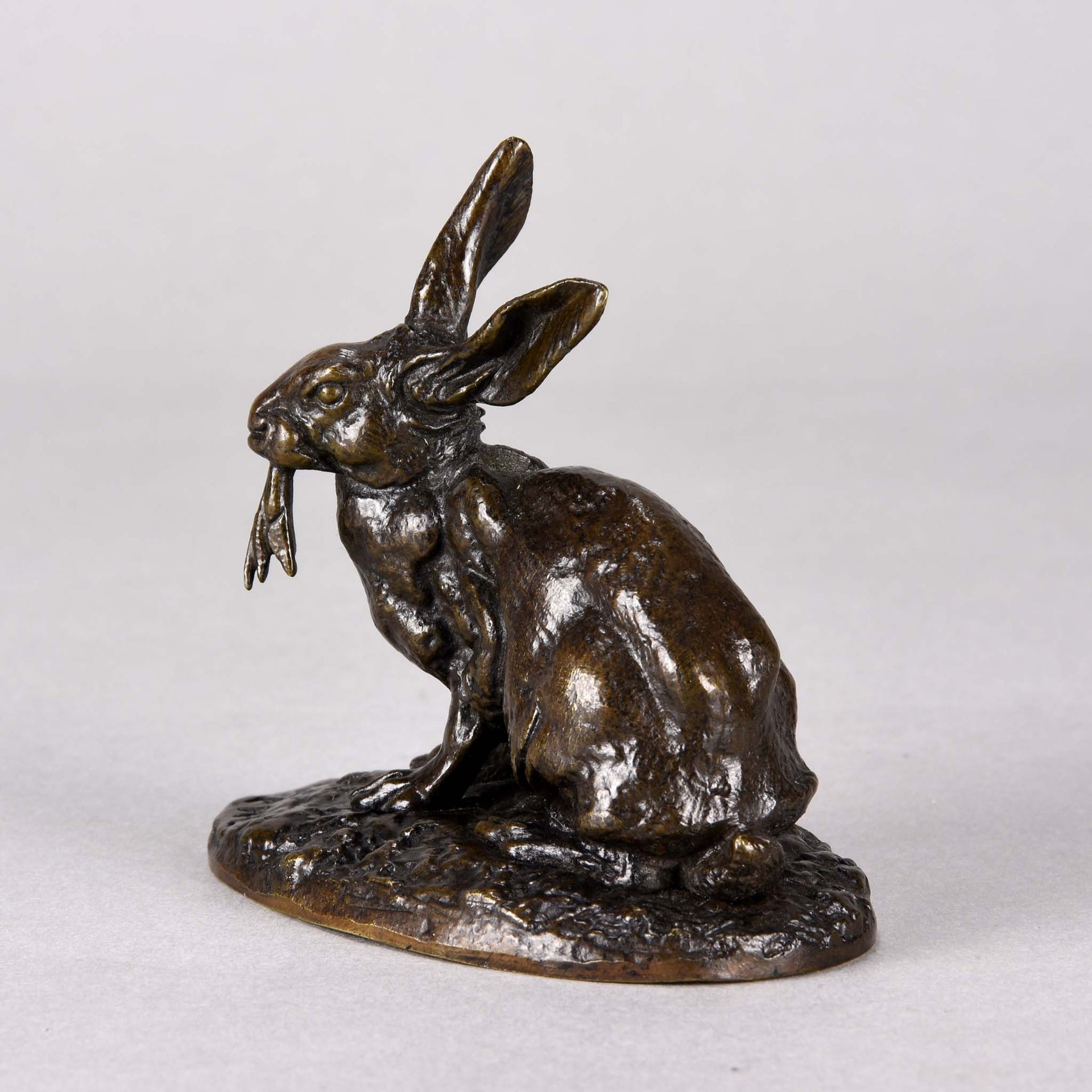 Mene Bronze - Lapin su Repos - P J Mene  - Hickmet Fine Arts