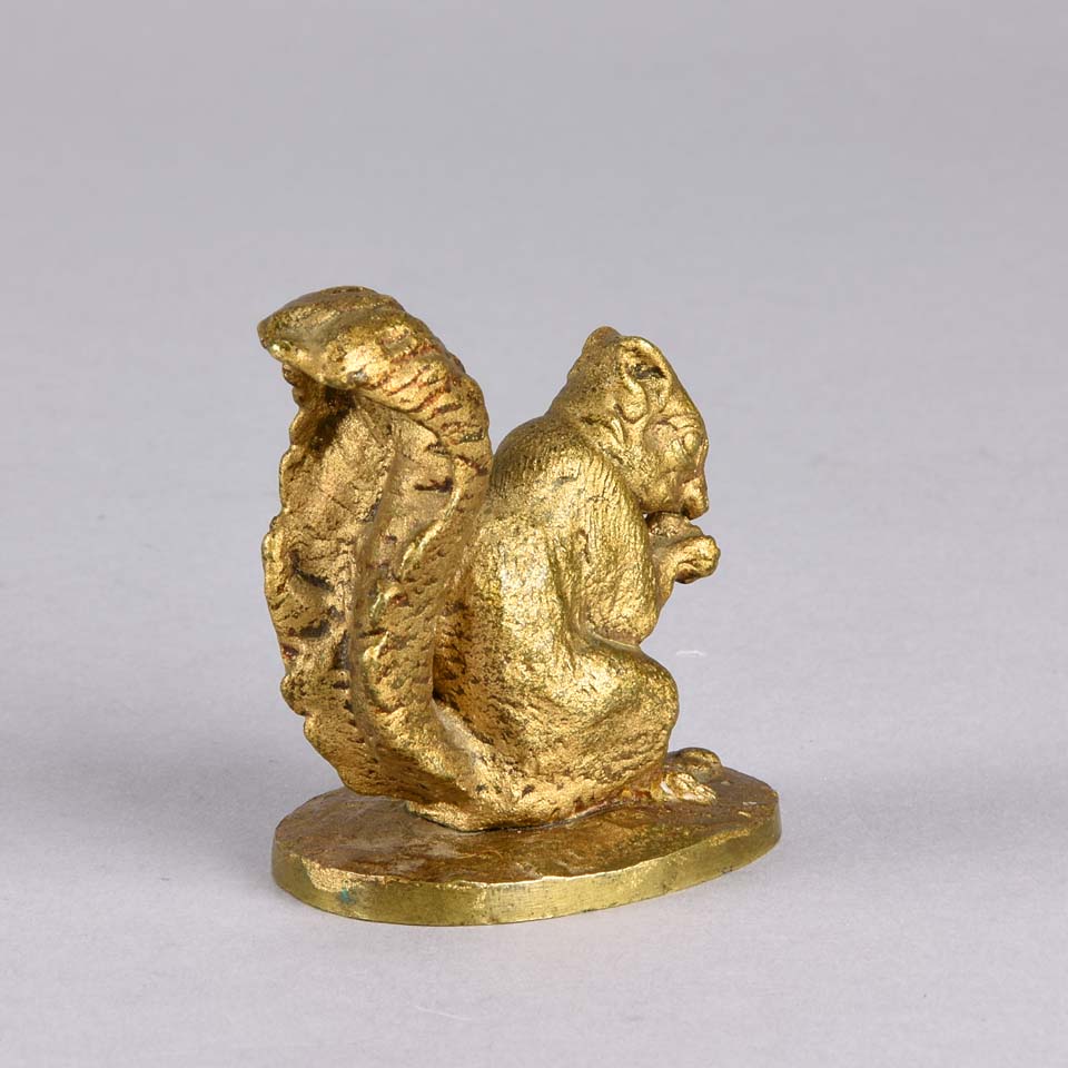 Mene Squirrel - Animalier Bronze by Pierre J Mene - Hickmet Fine Arts