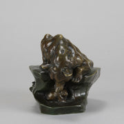 Antique Bronze - Bear and Rabbit - Charles Paillet - Bronze statues for sale - Bronze sculptures for sale - Antique bronze statues - Hickmet Fine Arts