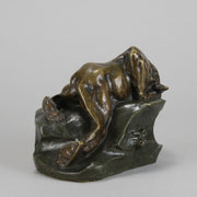 Antique Bronze - Bear and Rabbit - Charles Paillet - Bronze statues for sale - Bronze sculptures for sale - Antique bronze statues - Hickmet Fine Arts