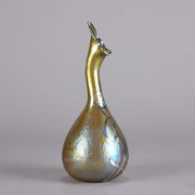 Papillon Silvered Vase by Johann Loetz