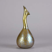Papillon Silvered Vase by Johann Loetz