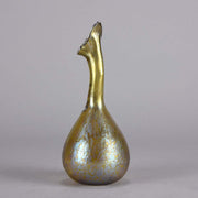 Papillon Silvered Vase by Johann Loetz