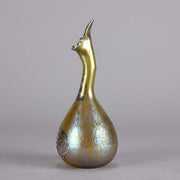 Papillon Silvered Vase by Johann Loetz