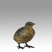 Franz Bergman Partridge - Austrian Bronze Bird - Hickmet Fine Arts