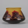 Cameo glass entitled "Floral Bowl" by Paul Nicolas - Hickmet Fine Arts