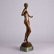 Delicate Paul Philippe - Art Deco Bronze Sculptures - Hickmet Fine Arts