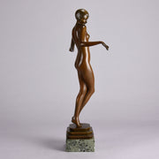 Delicate Paul Philippe - Art Deco Bronze Sculptures - Hickmet Fine Arts