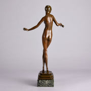 Delicate Paul Philippe - Art Deco Bronze Sculptures - Hickmet Fine Arts