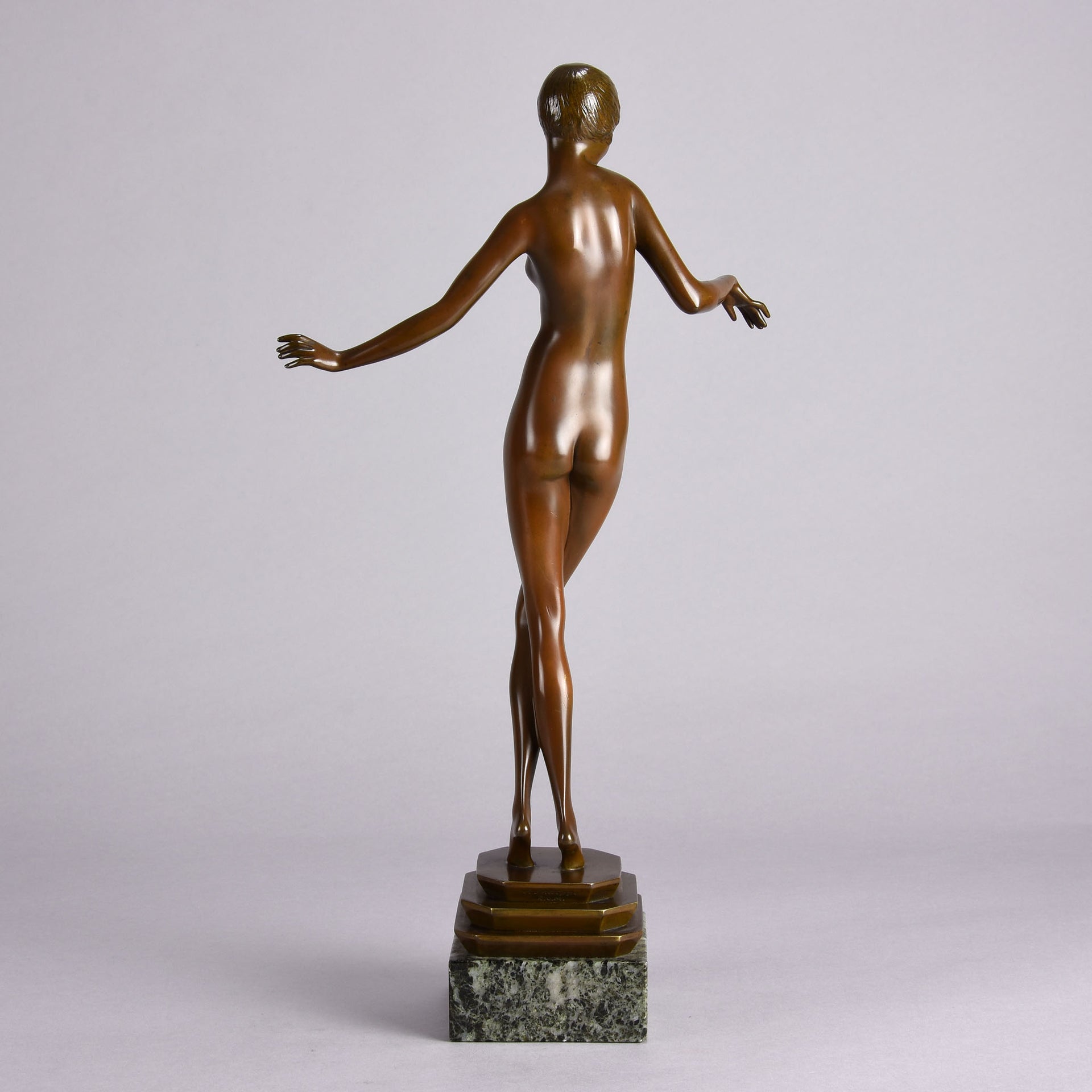 Delicate Paul Philippe - Art Deco Bronze Sculptures - Hickmet Fine Arts