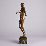 Delicate Paul Philippe - Art Deco Bronze Sculptures - Hickmet Fine Arts
