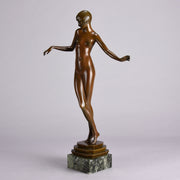 Delicate Paul Philippe - Art Deco Bronze Sculptures - Hickmet Fine Arts