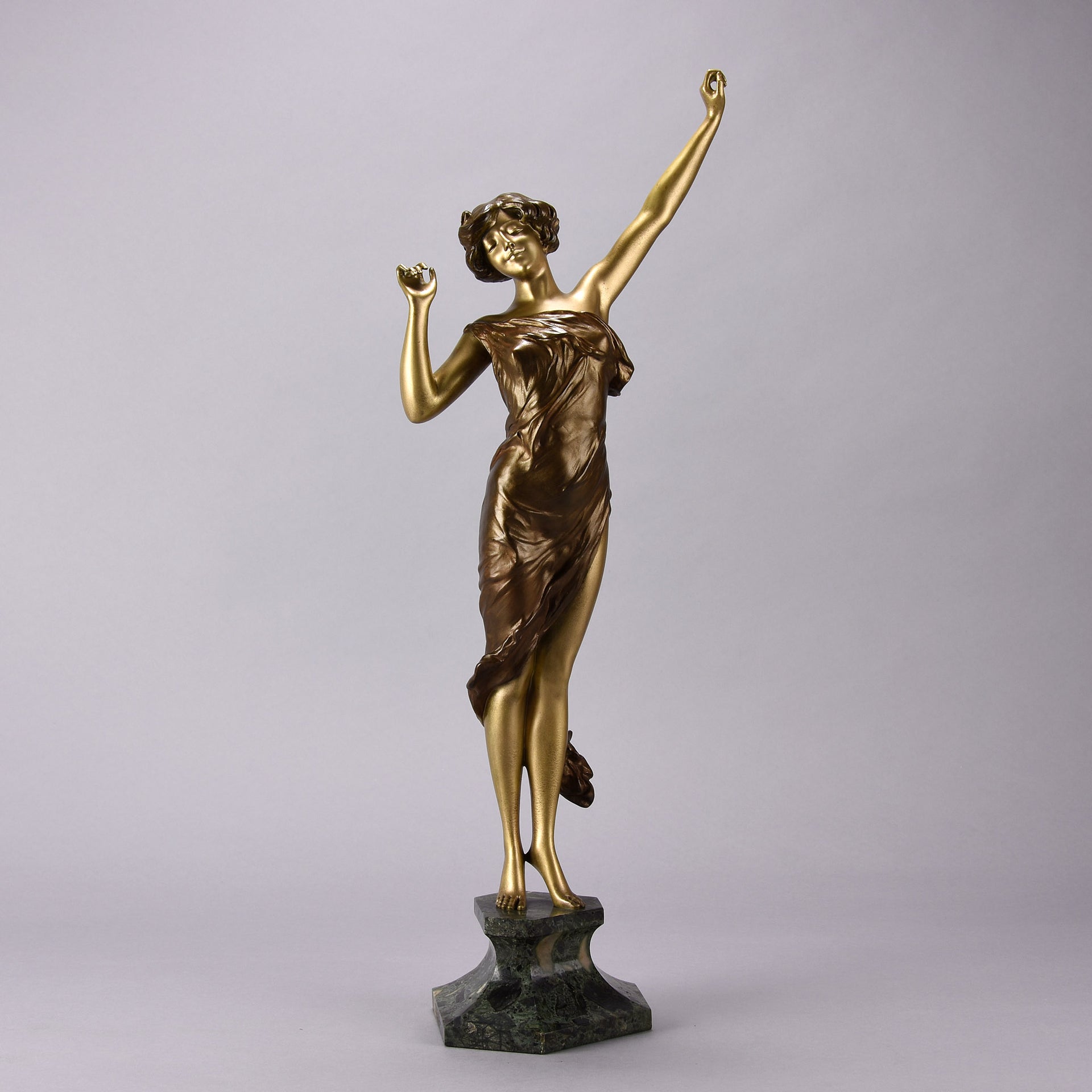 Paul Philippe Le Reveil -  Art Deco Bronze - Hickmet Fine Arts