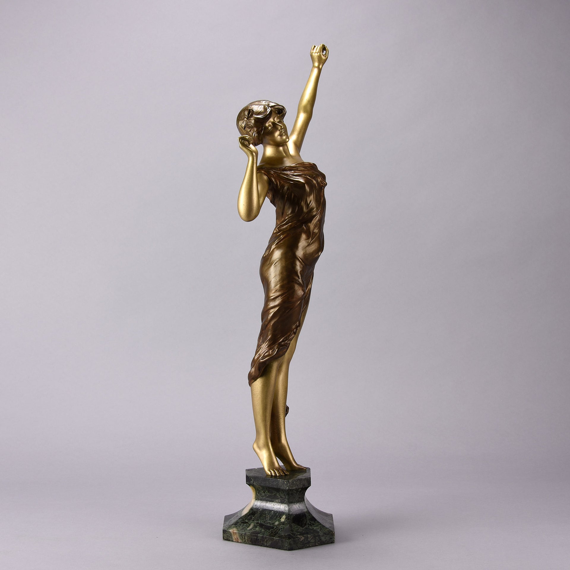 Paul Philippe Le Reveil -  Art Deco Bronze - Hickmet Fine Arts